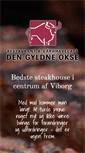 Mobile Screenshot of gyldneokse.dk